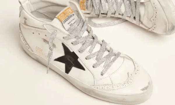 Mid Star avec talon laminé et lacets pailletés – Image 3