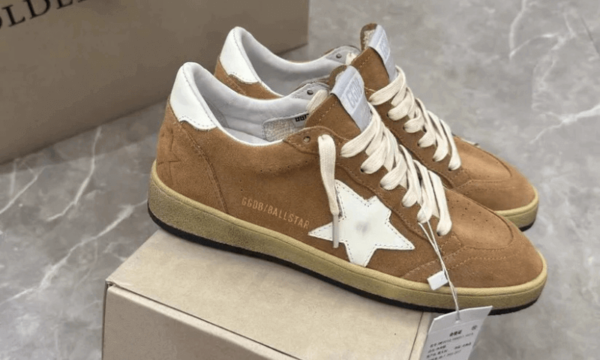 Ball Star en daim marron clair – Image 3