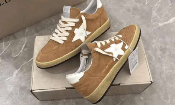 Ball Star en daim marron clair – Image 4