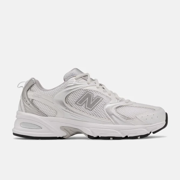 New Balance 530 White avec Silver Metallic