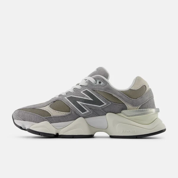 New Balance 9060 Slate Grey avec Arid Stone et Timberwolf – Image 2