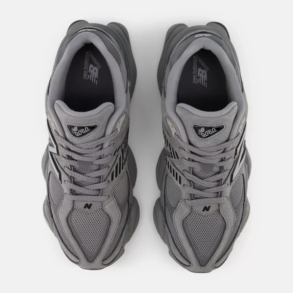 New Balance 9060 Shadow Grey avec Castlerock et Black – Image 3