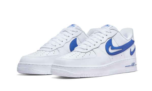 07 FM Cut Out Swoosh White Game Royal – Image 2